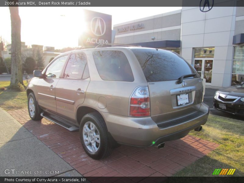 Desert Rock Metallic / Saddle 2006 Acura MDX