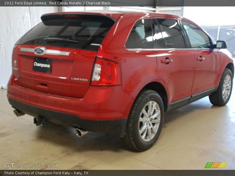 Red Candy Metallic / Charcoal Black 2012 Ford Edge Limited