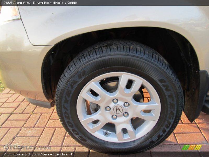 Desert Rock Metallic / Saddle 2006 Acura MDX