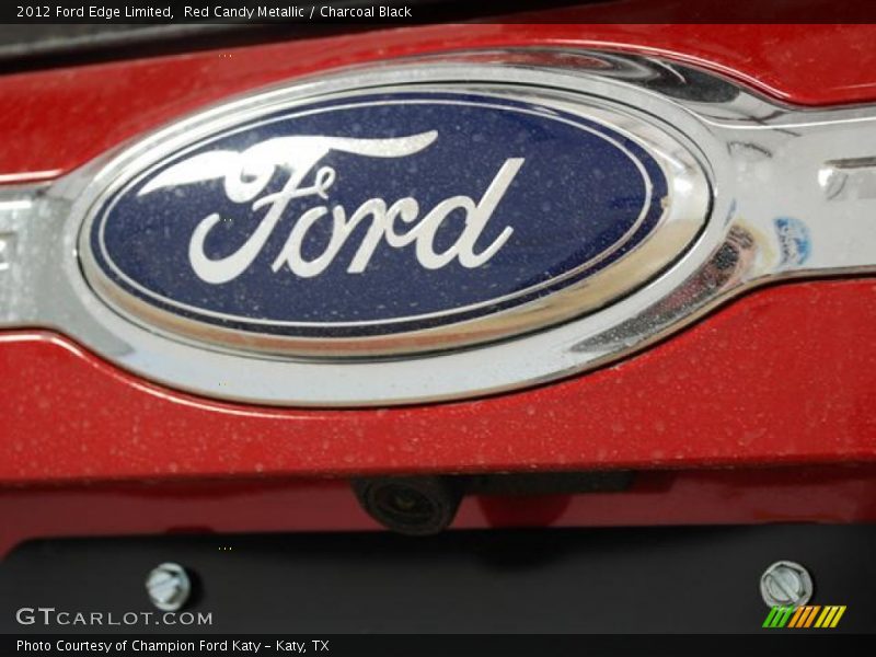 Red Candy Metallic / Charcoal Black 2012 Ford Edge Limited