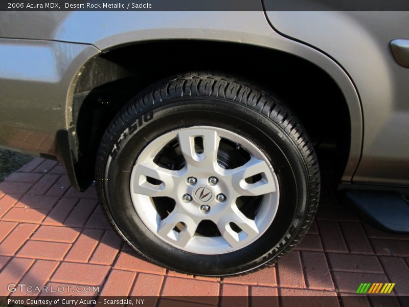 Desert Rock Metallic / Saddle 2006 Acura MDX