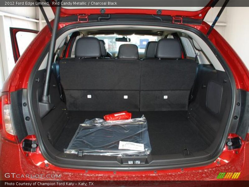 Red Candy Metallic / Charcoal Black 2012 Ford Edge Limited