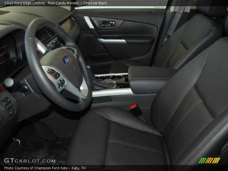Red Candy Metallic / Charcoal Black 2012 Ford Edge Limited