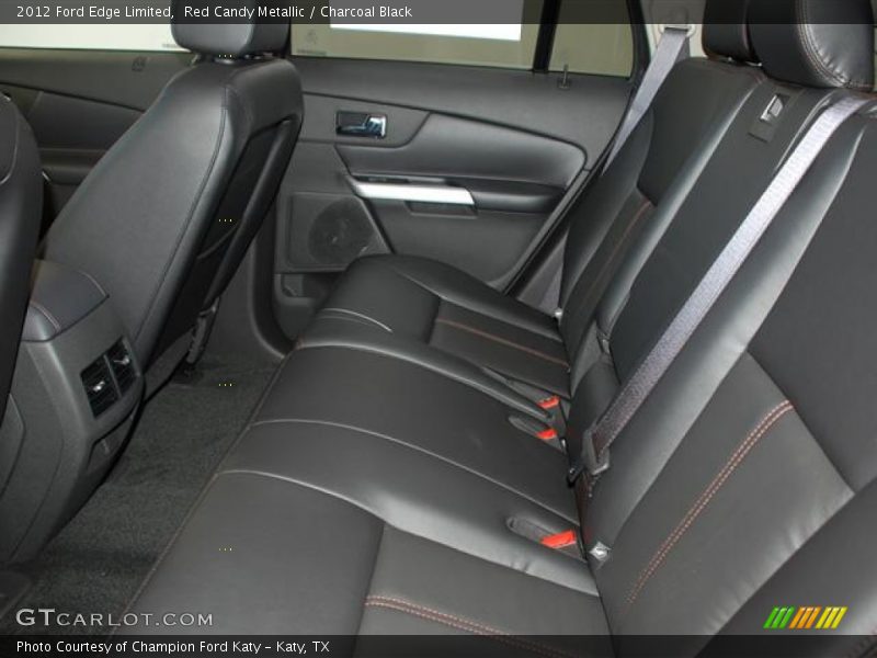 Red Candy Metallic / Charcoal Black 2012 Ford Edge Limited