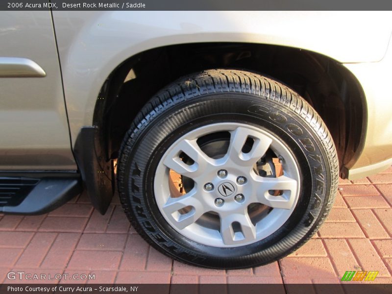 Desert Rock Metallic / Saddle 2006 Acura MDX