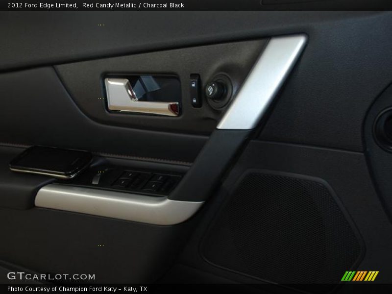 Red Candy Metallic / Charcoal Black 2012 Ford Edge Limited