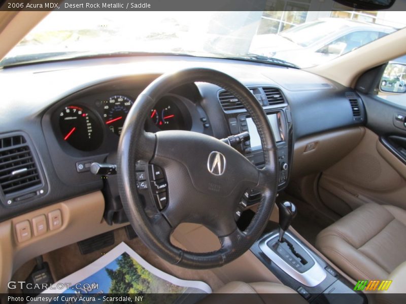 Desert Rock Metallic / Saddle 2006 Acura MDX