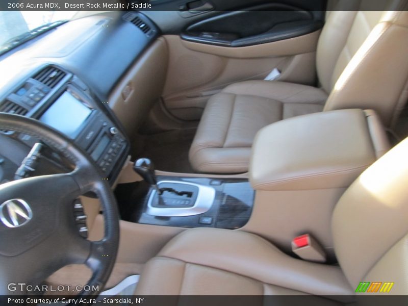 Desert Rock Metallic / Saddle 2006 Acura MDX