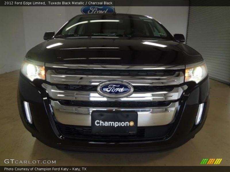 Tuxedo Black Metallic / Charcoal Black 2012 Ford Edge Limited