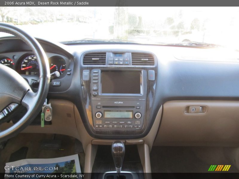 Desert Rock Metallic / Saddle 2006 Acura MDX