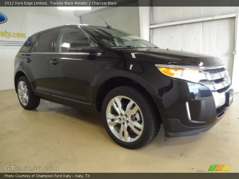 Tuxedo Black Metallic / Charcoal Black 2012 Ford Edge Limited
