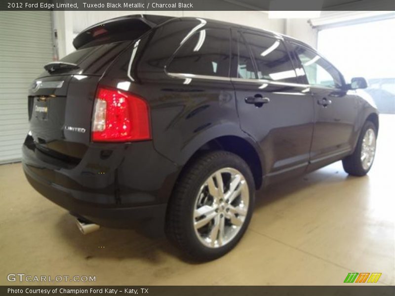 Tuxedo Black Metallic / Charcoal Black 2012 Ford Edge Limited