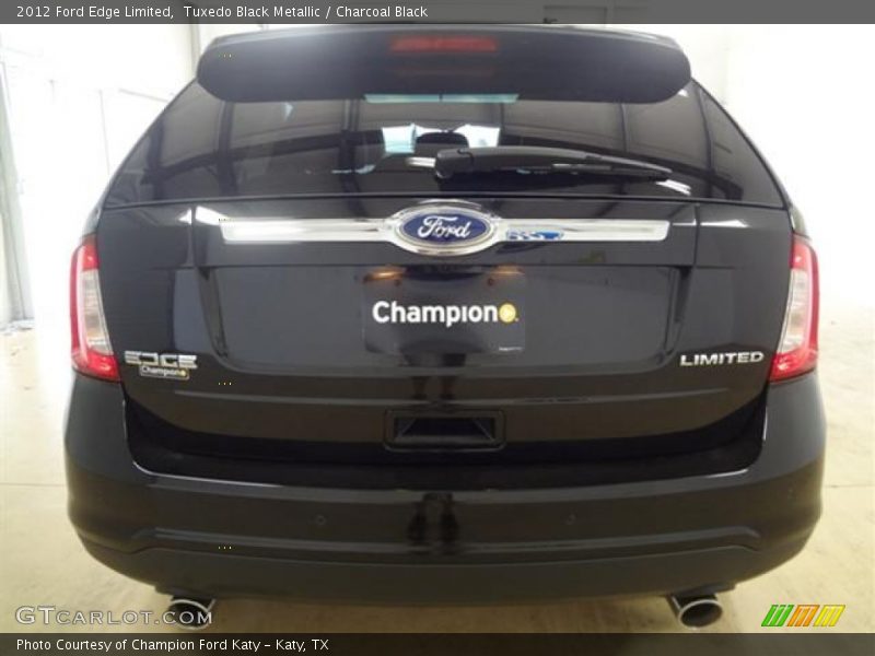 Tuxedo Black Metallic / Charcoal Black 2012 Ford Edge Limited