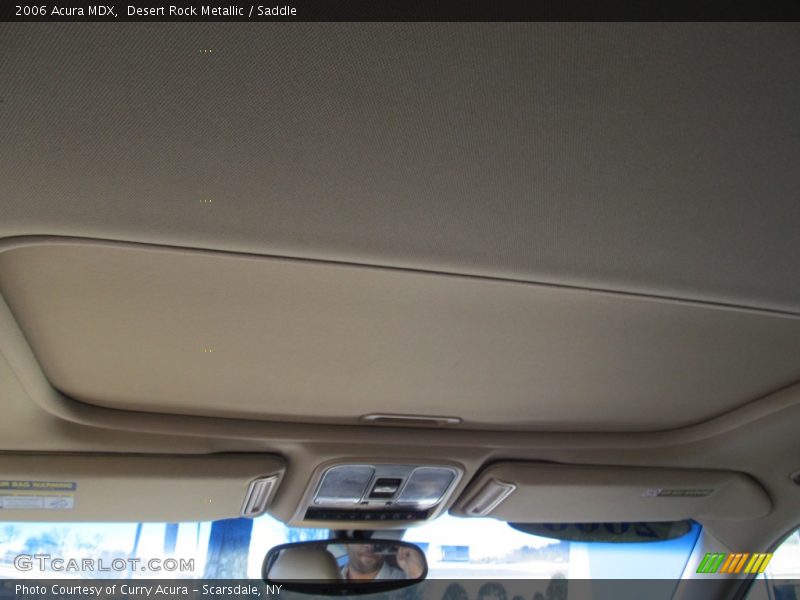 Desert Rock Metallic / Saddle 2006 Acura MDX