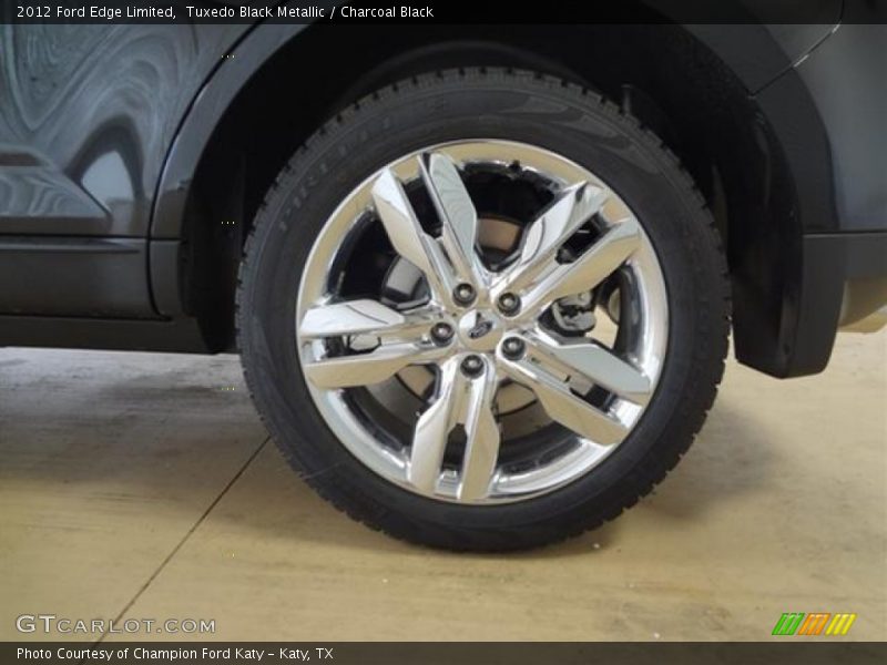 Tuxedo Black Metallic / Charcoal Black 2012 Ford Edge Limited