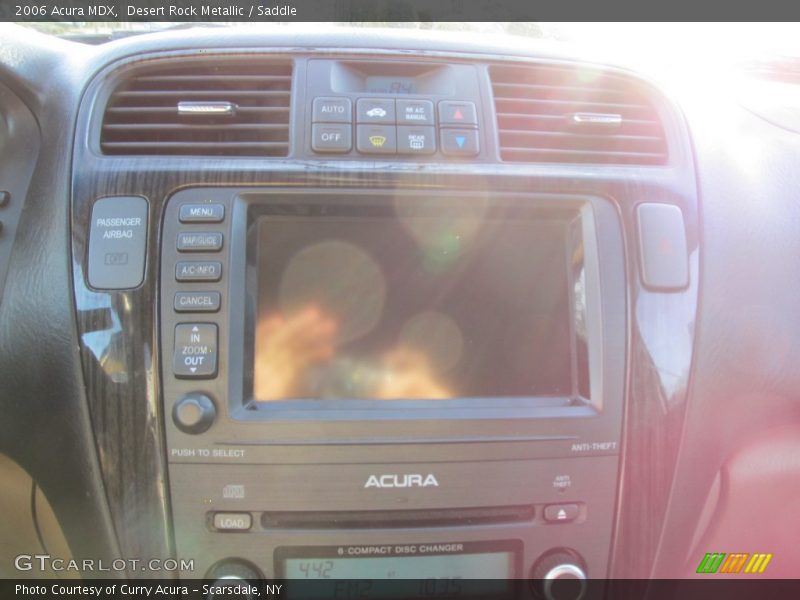Desert Rock Metallic / Saddle 2006 Acura MDX