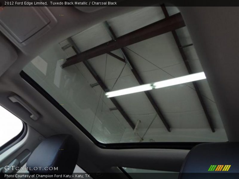 Tuxedo Black Metallic / Charcoal Black 2012 Ford Edge Limited