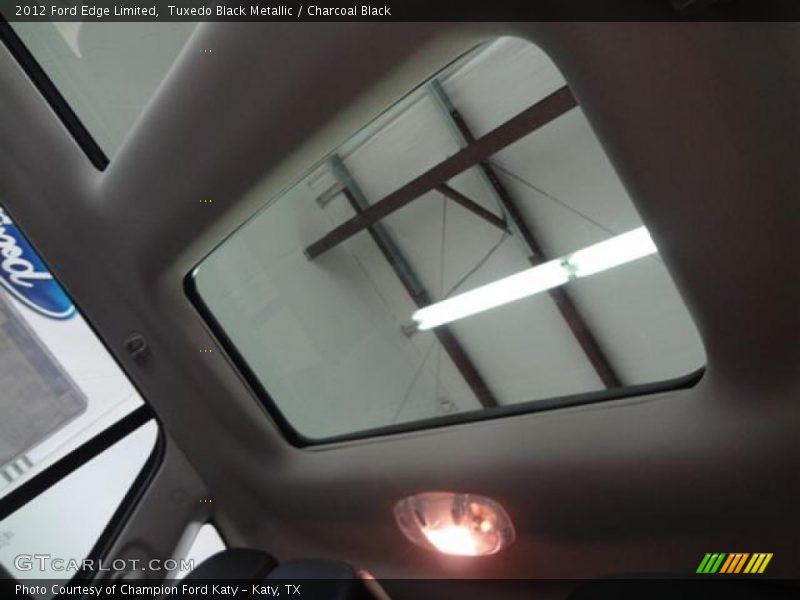 Tuxedo Black Metallic / Charcoal Black 2012 Ford Edge Limited