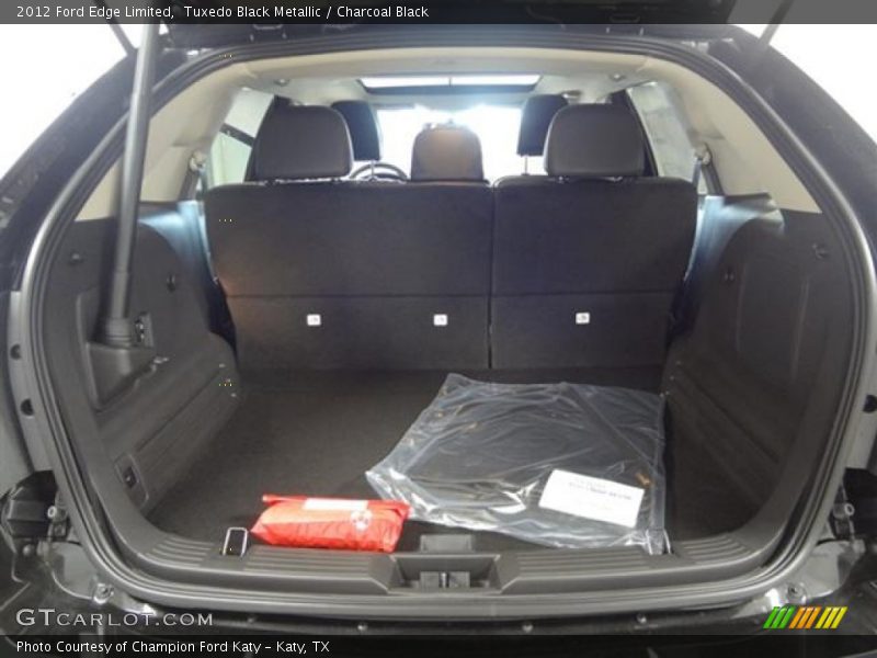 Tuxedo Black Metallic / Charcoal Black 2012 Ford Edge Limited