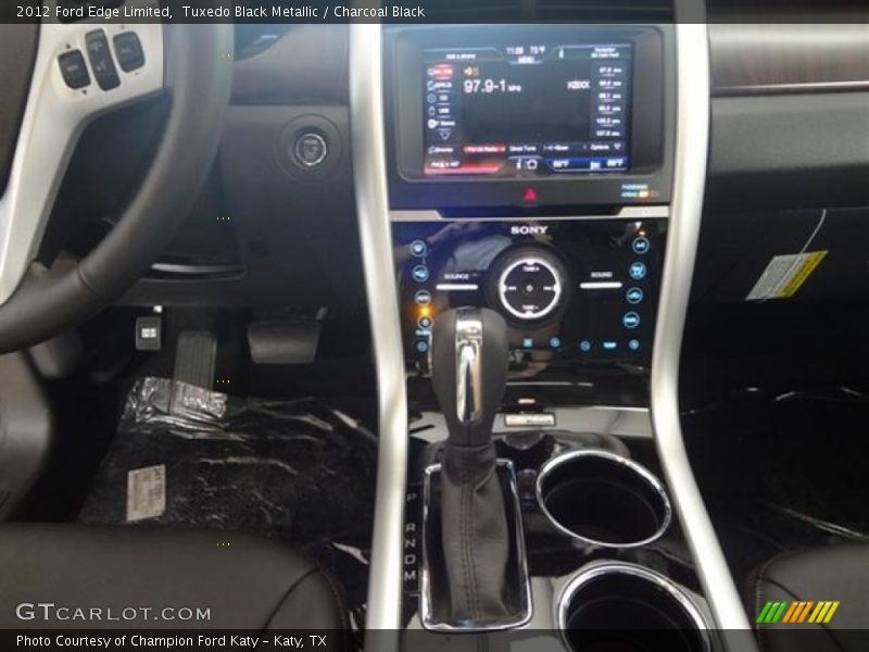 Tuxedo Black Metallic / Charcoal Black 2012 Ford Edge Limited