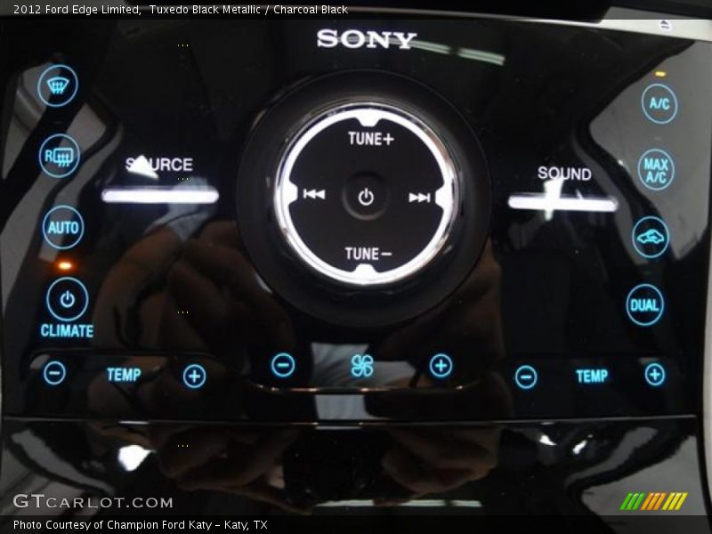 Tuxedo Black Metallic / Charcoal Black 2012 Ford Edge Limited
