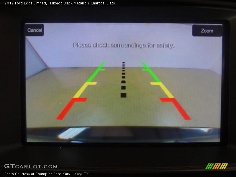 Tuxedo Black Metallic / Charcoal Black 2012 Ford Edge Limited
