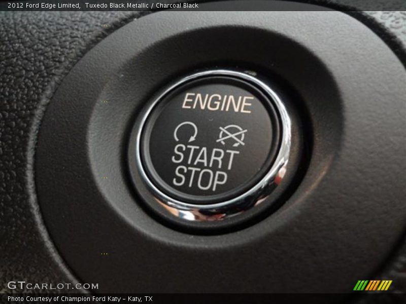 Tuxedo Black Metallic / Charcoal Black 2012 Ford Edge Limited