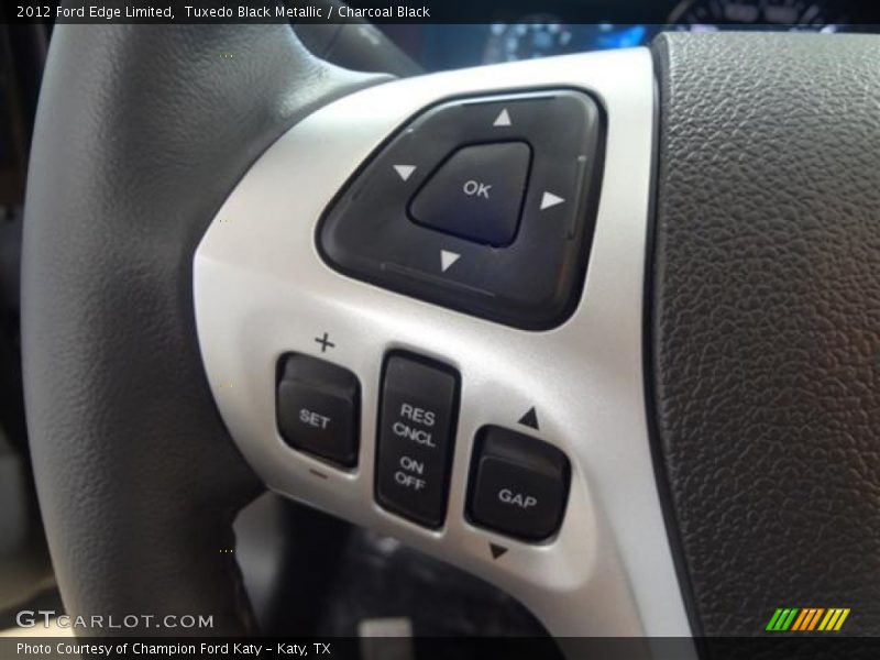 Tuxedo Black Metallic / Charcoal Black 2012 Ford Edge Limited