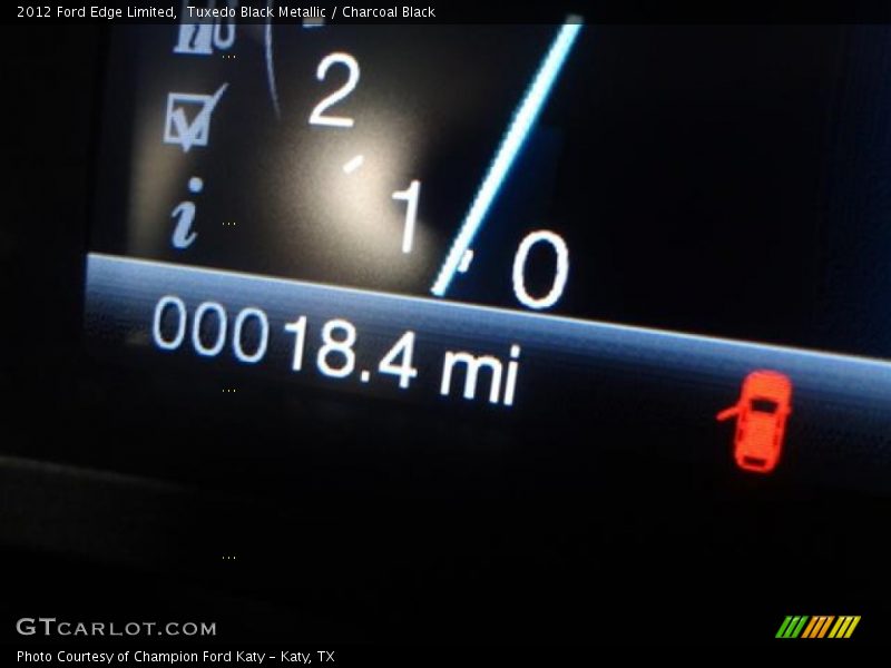 Tuxedo Black Metallic / Charcoal Black 2012 Ford Edge Limited