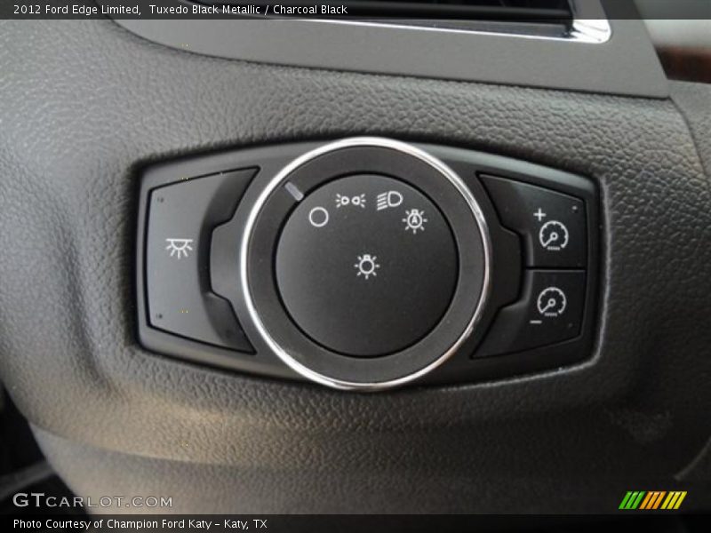 Tuxedo Black Metallic / Charcoal Black 2012 Ford Edge Limited