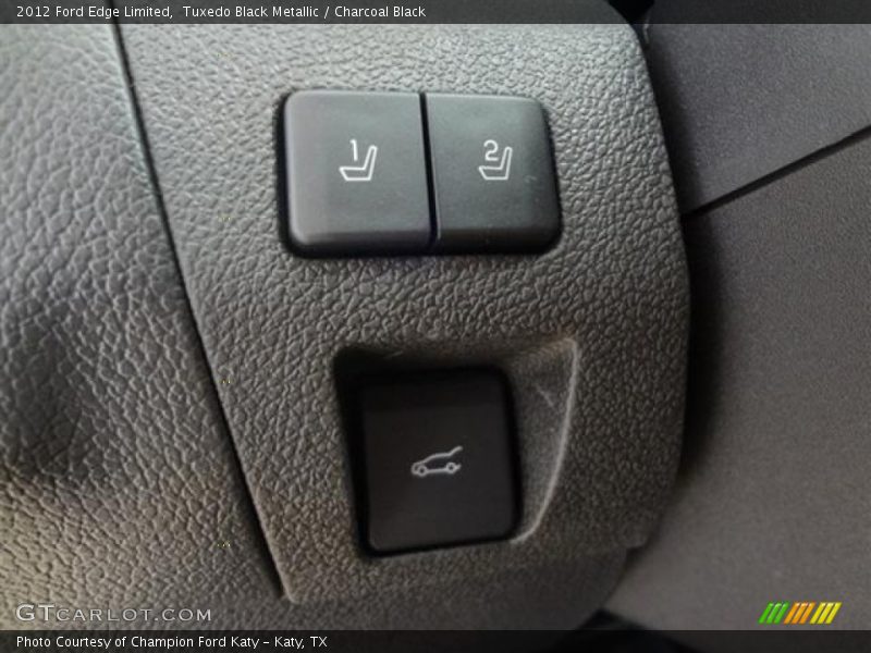 Tuxedo Black Metallic / Charcoal Black 2012 Ford Edge Limited