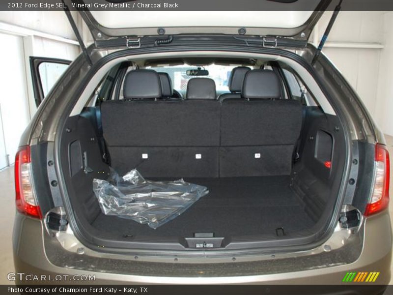 Mineral Grey Metallic / Charcoal Black 2012 Ford Edge SEL