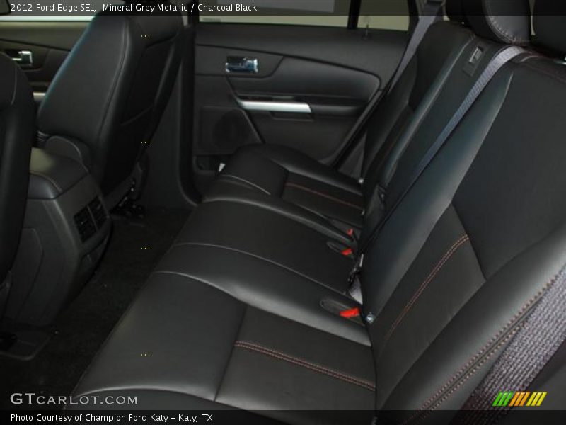 Mineral Grey Metallic / Charcoal Black 2012 Ford Edge SEL