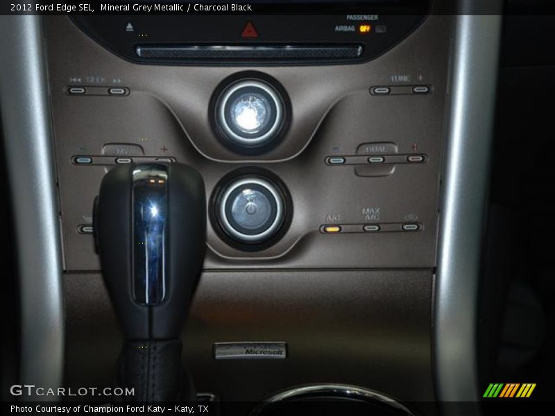 Mineral Grey Metallic / Charcoal Black 2012 Ford Edge SEL
