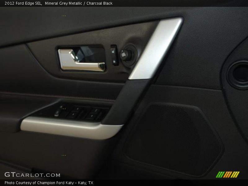 Mineral Grey Metallic / Charcoal Black 2012 Ford Edge SEL