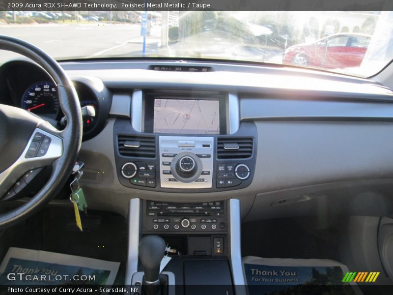 Polished Metal Metallic / Taupe 2009 Acura RDX SH-AWD Technology