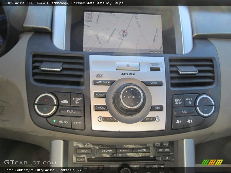 Polished Metal Metallic / Taupe 2009 Acura RDX SH-AWD Technology