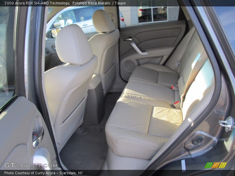 Polished Metal Metallic / Taupe 2009 Acura RDX SH-AWD Technology