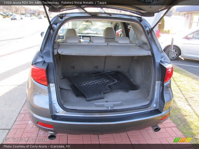 Polished Metal Metallic / Taupe 2009 Acura RDX SH-AWD Technology