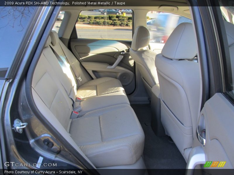 Polished Metal Metallic / Taupe 2009 Acura RDX SH-AWD Technology
