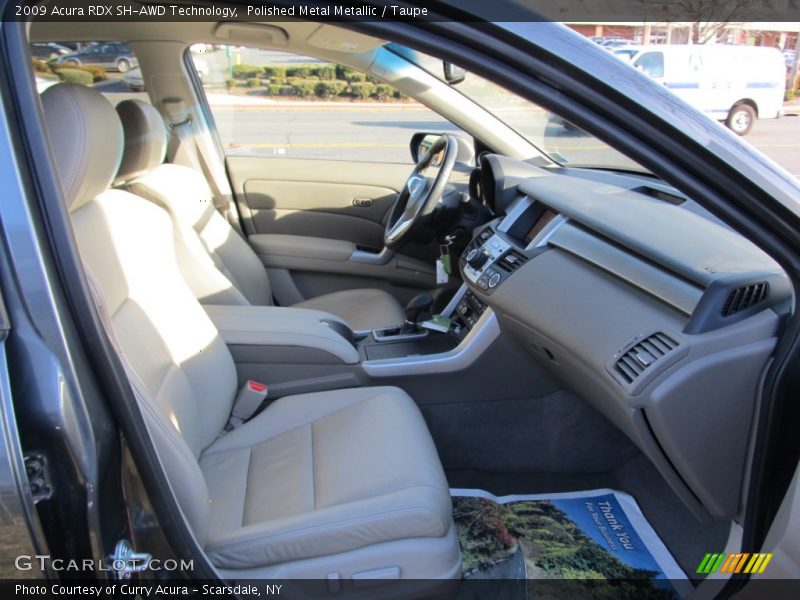 Polished Metal Metallic / Taupe 2009 Acura RDX SH-AWD Technology