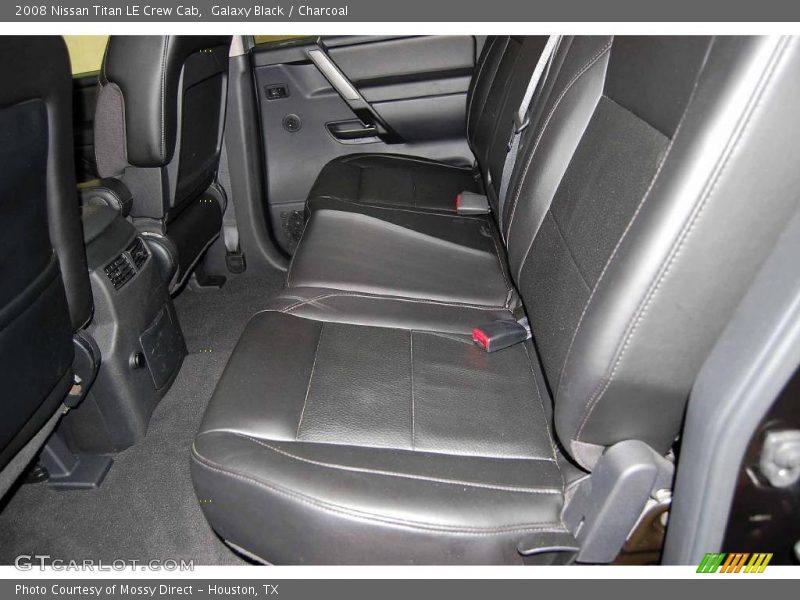 Galaxy Black / Charcoal 2008 Nissan Titan LE Crew Cab