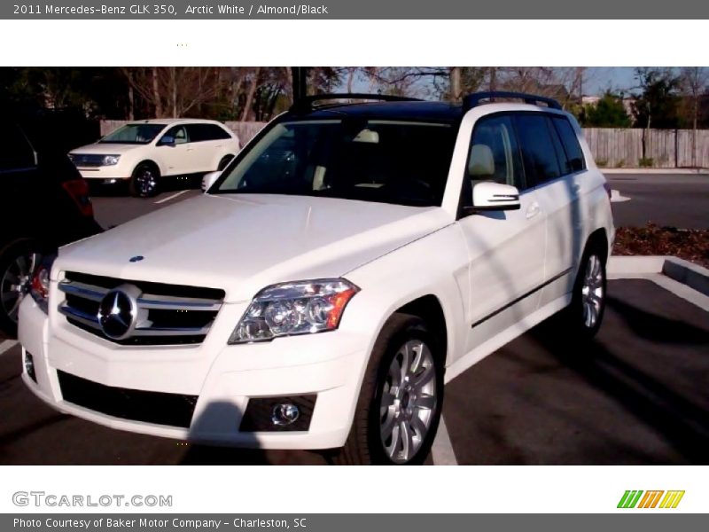 Arctic White / Almond/Black 2011 Mercedes-Benz GLK 350
