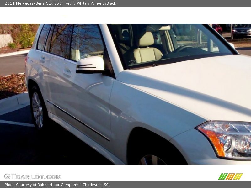 Arctic White / Almond/Black 2011 Mercedes-Benz GLK 350