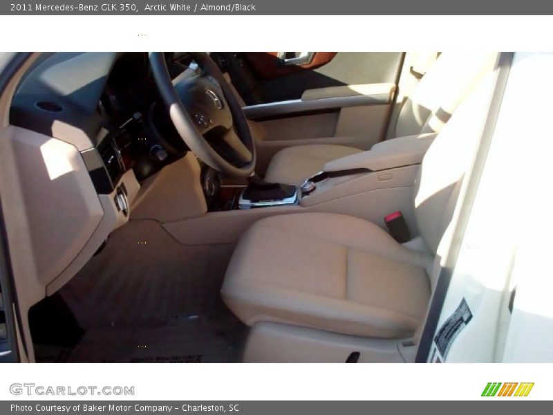 Arctic White / Almond/Black 2011 Mercedes-Benz GLK 350