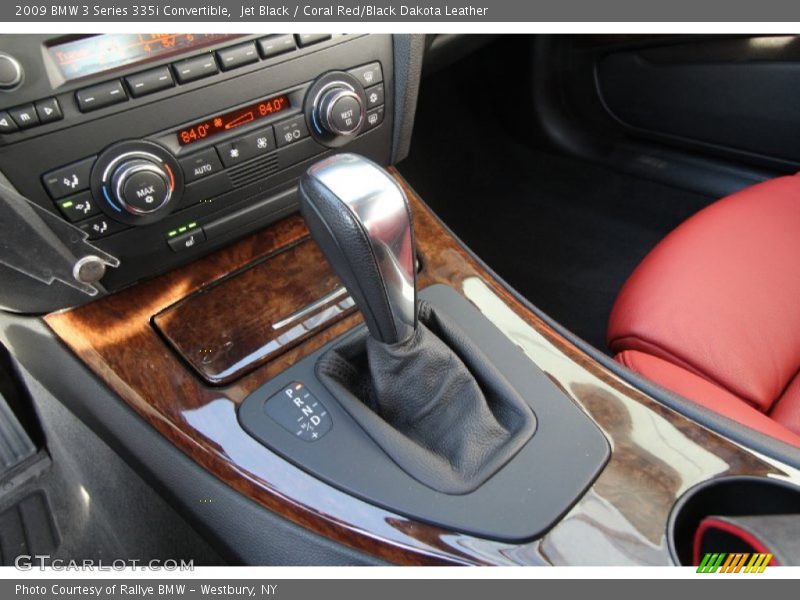 Jet Black / Coral Red/Black Dakota Leather 2009 BMW 3 Series 335i Convertible