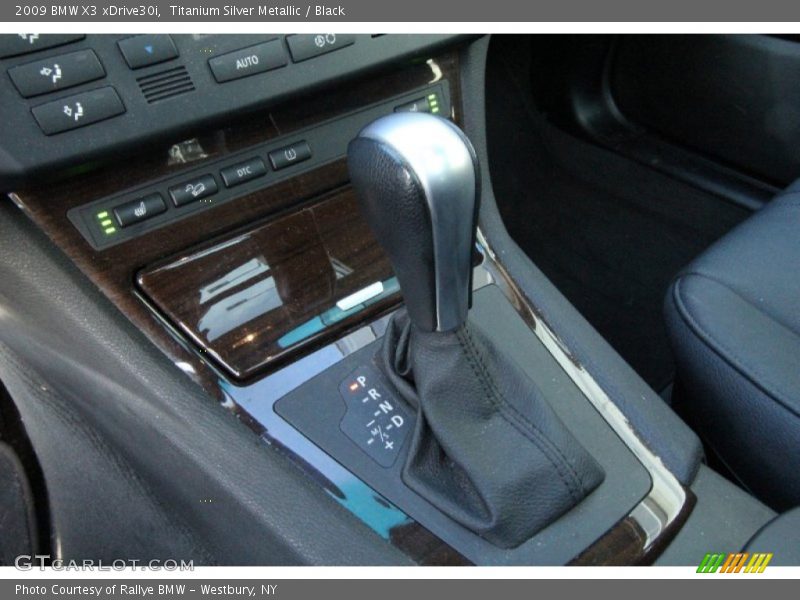 Titanium Silver Metallic / Black 2009 BMW X3 xDrive30i