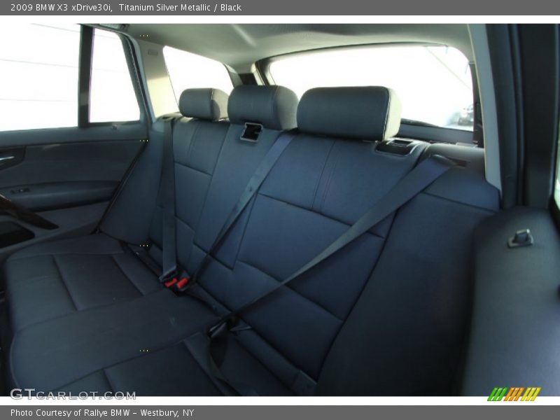 Titanium Silver Metallic / Black 2009 BMW X3 xDrive30i