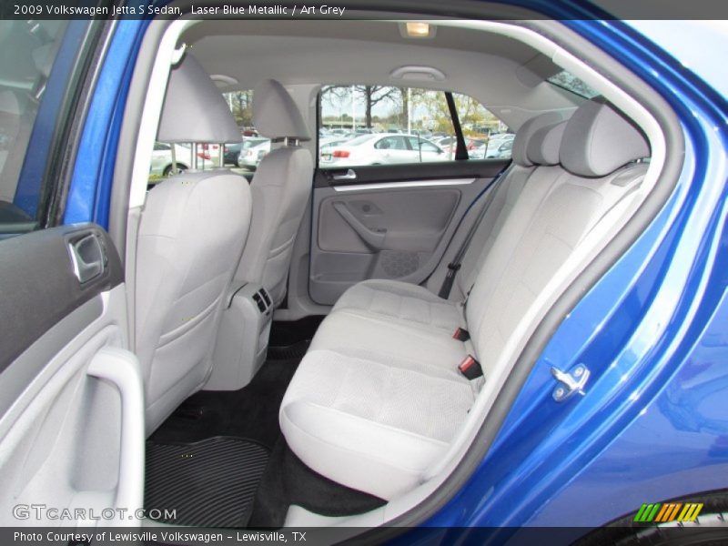 Rear Seat of 2009 Jetta S Sedan