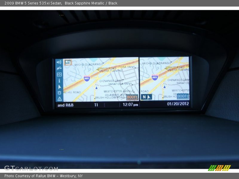 Navigation of 2009 5 Series 535xi Sedan